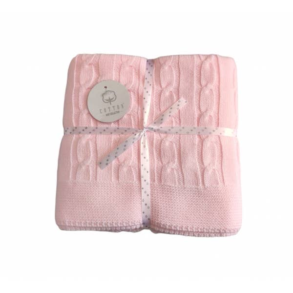 BABYDEKEN VLECHT (Herfst / Winter): Roze bebe