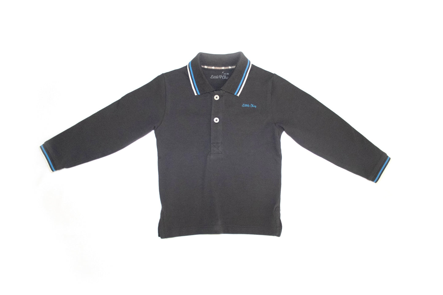 Little Chiq Baby Polo antraciet