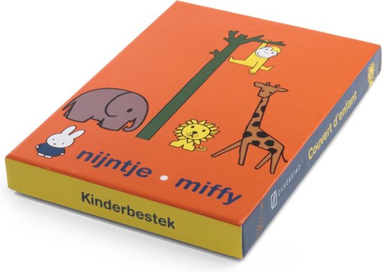 Kinderbestek Nijntje Dierentuin 4-delige set