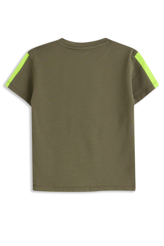 4President T-Shirt Daan Stone Grey
