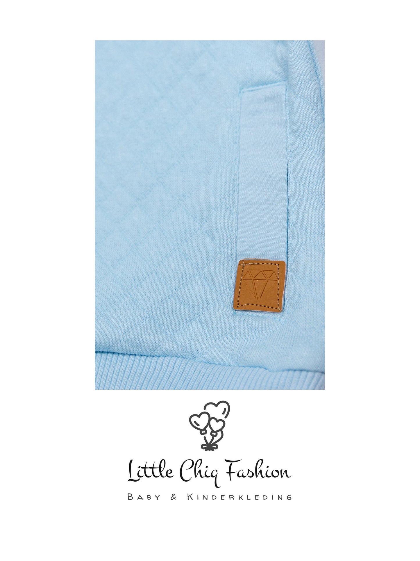 Little Chiq Baby Sweater wafelstof