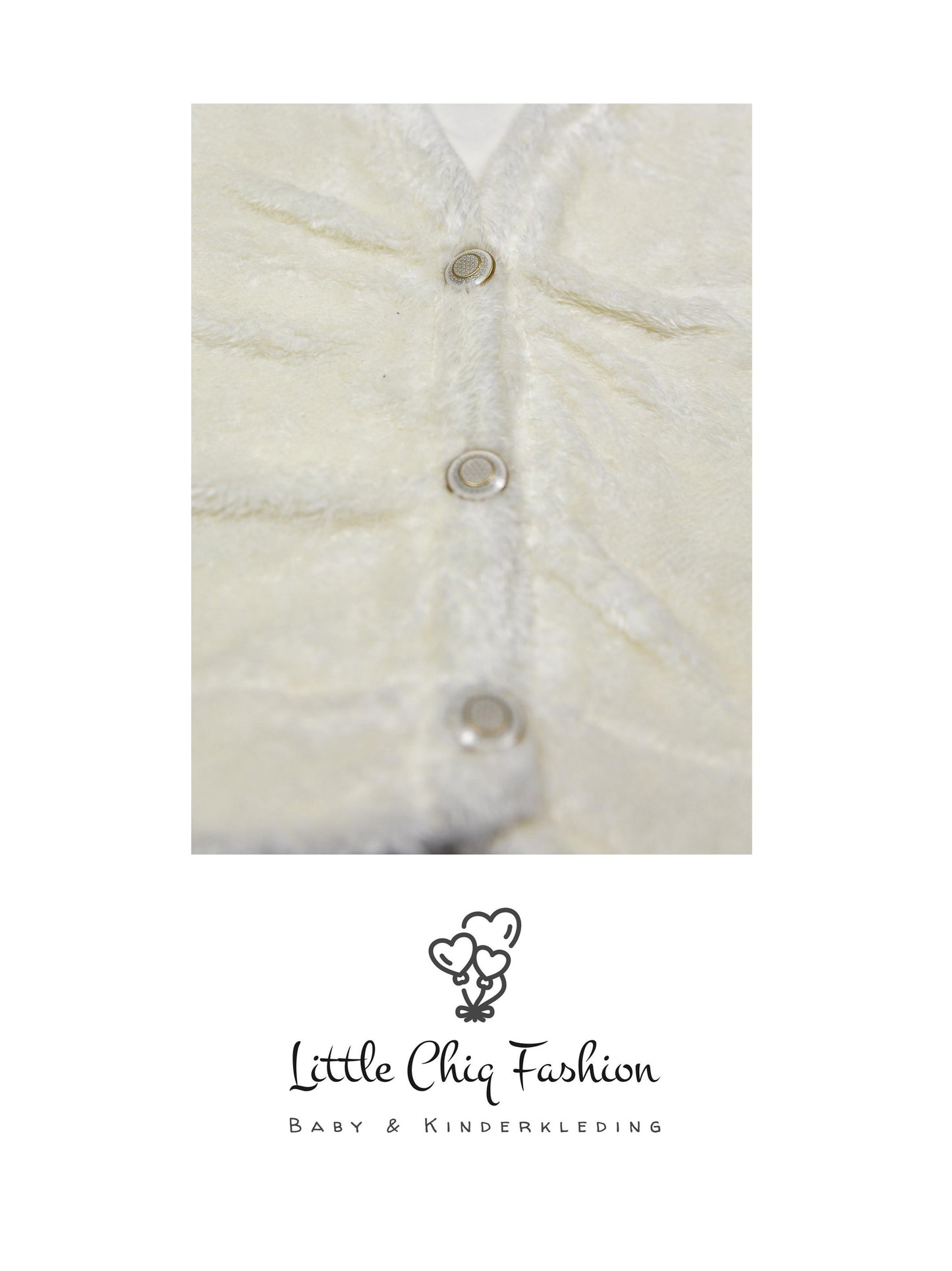 Funkle Meisjesvest Soft Fluffy – Cozy Knit – Luxe Meisjesmode