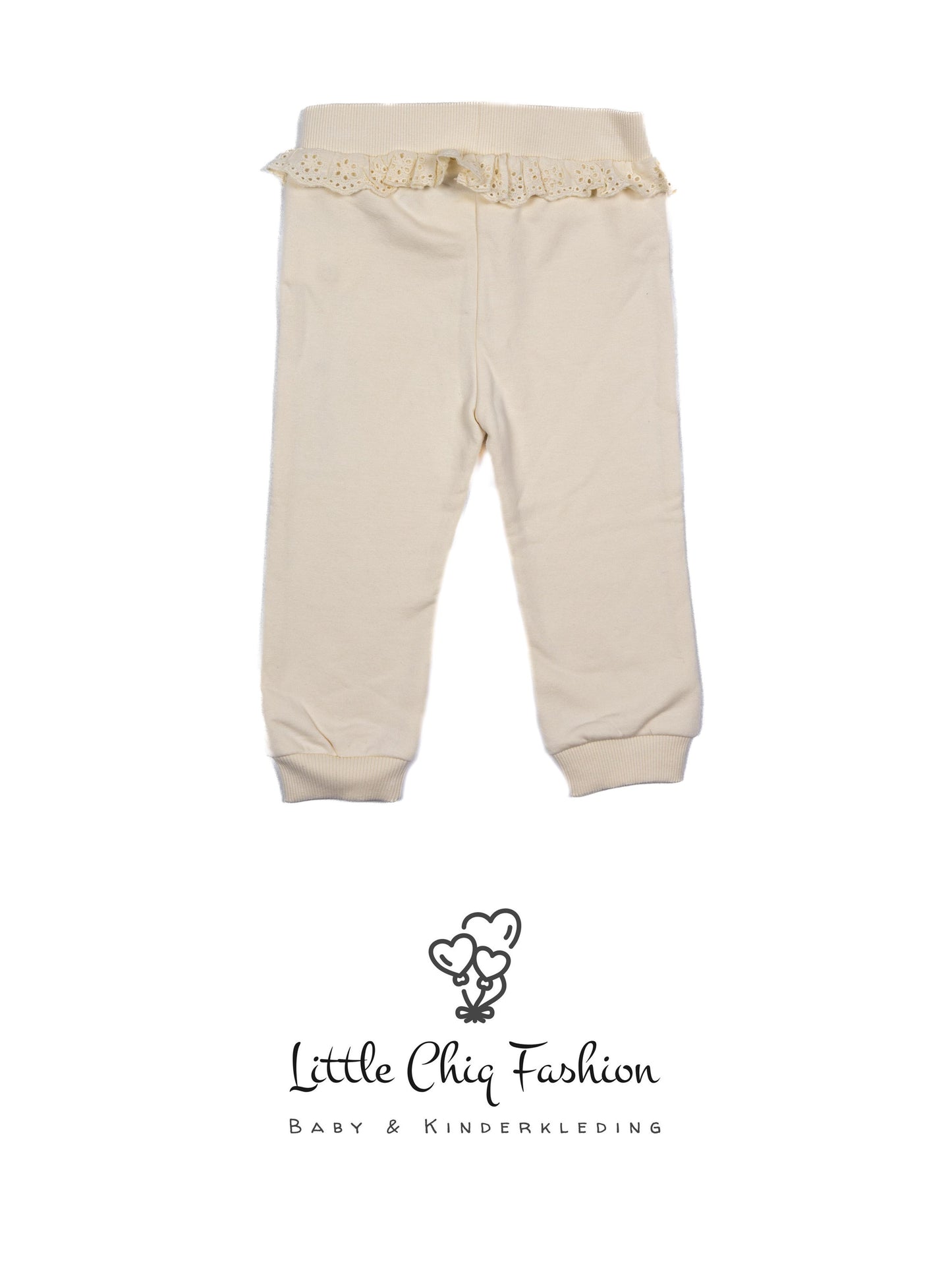 Little Chiq Baby Beige joggingbroek