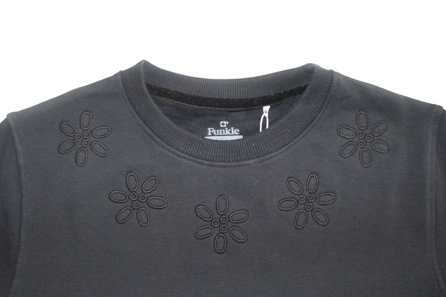 Funkle Girls Sweater zwart