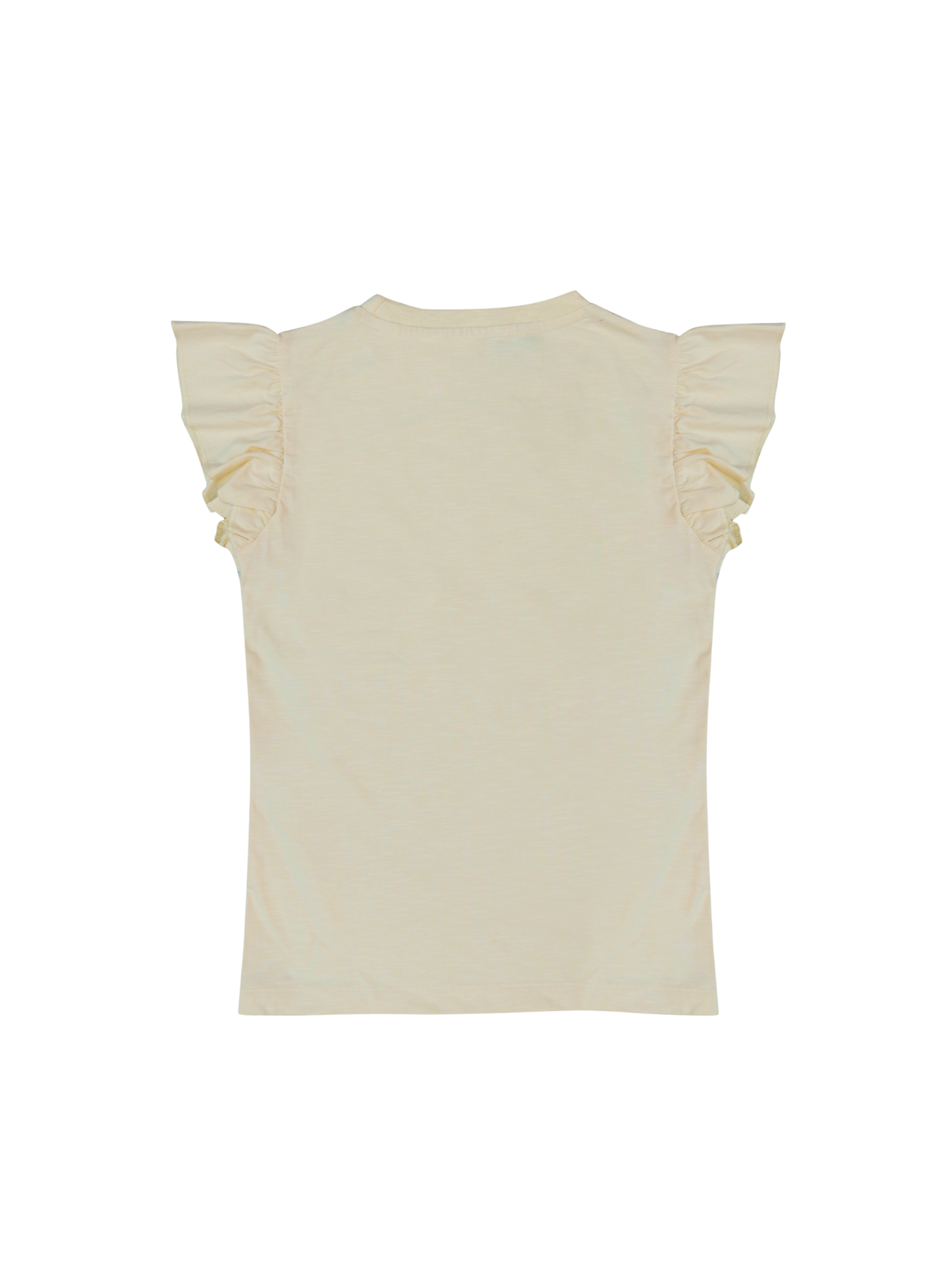 Funkle T-shirt Buttercream – Lycra Slub Jersey – Luxe Baby- & Kinderkleding