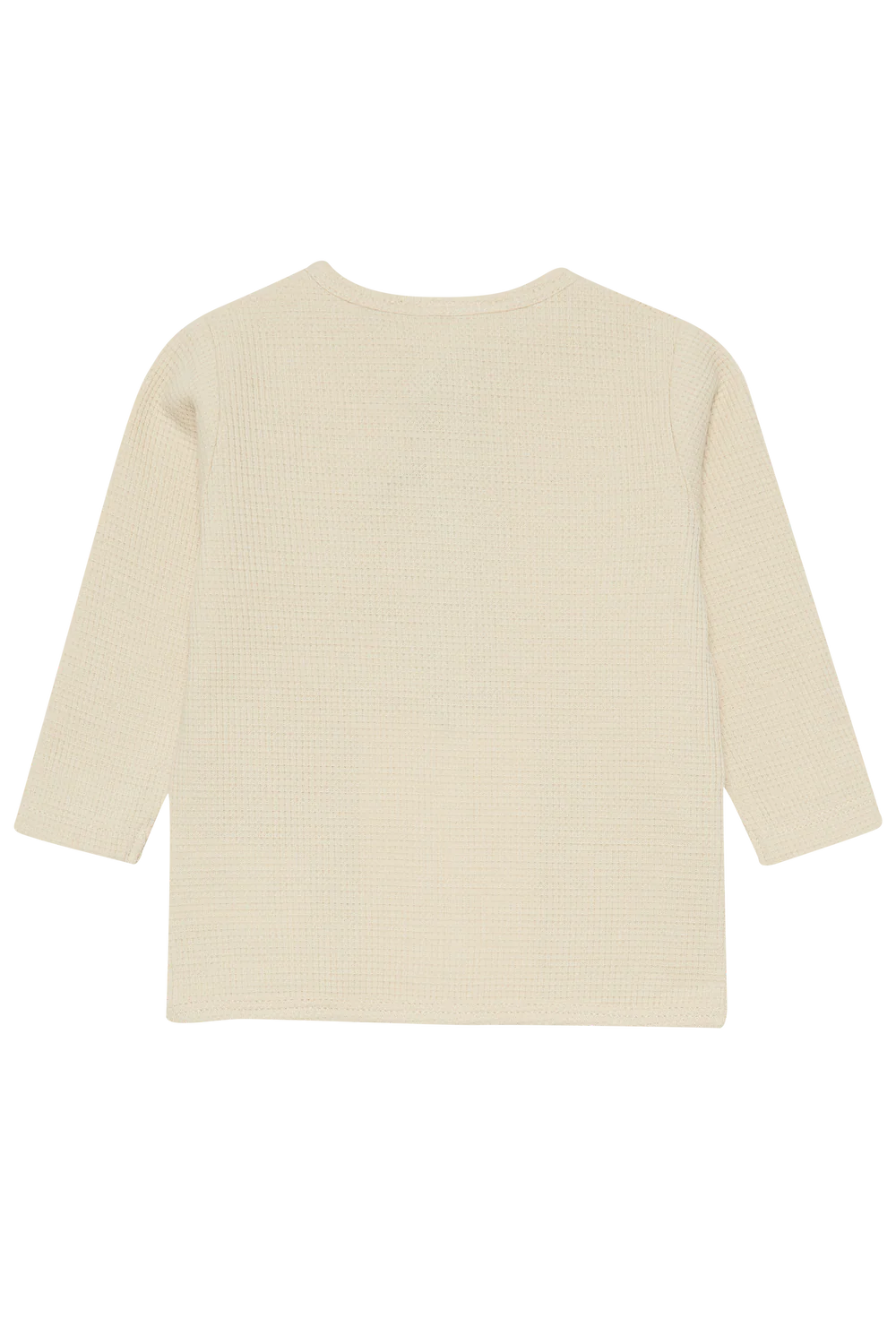 4President Zyon White Baby sweater wafelstof