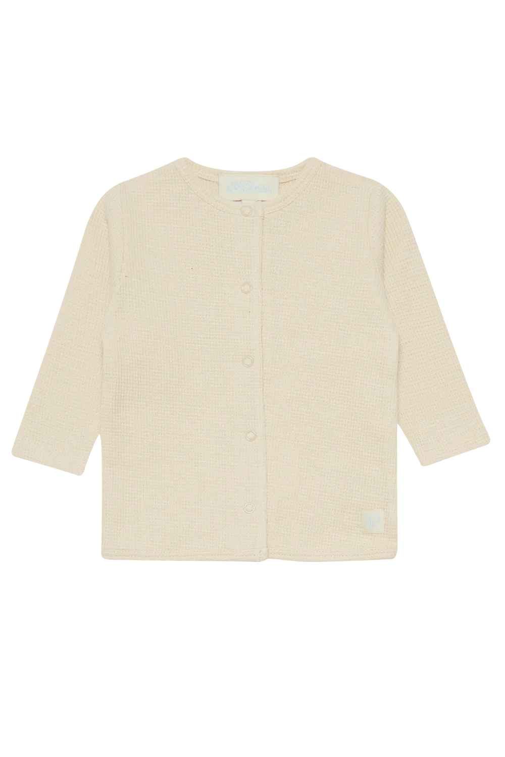 4President Zyon White Baby sweater wafelstof