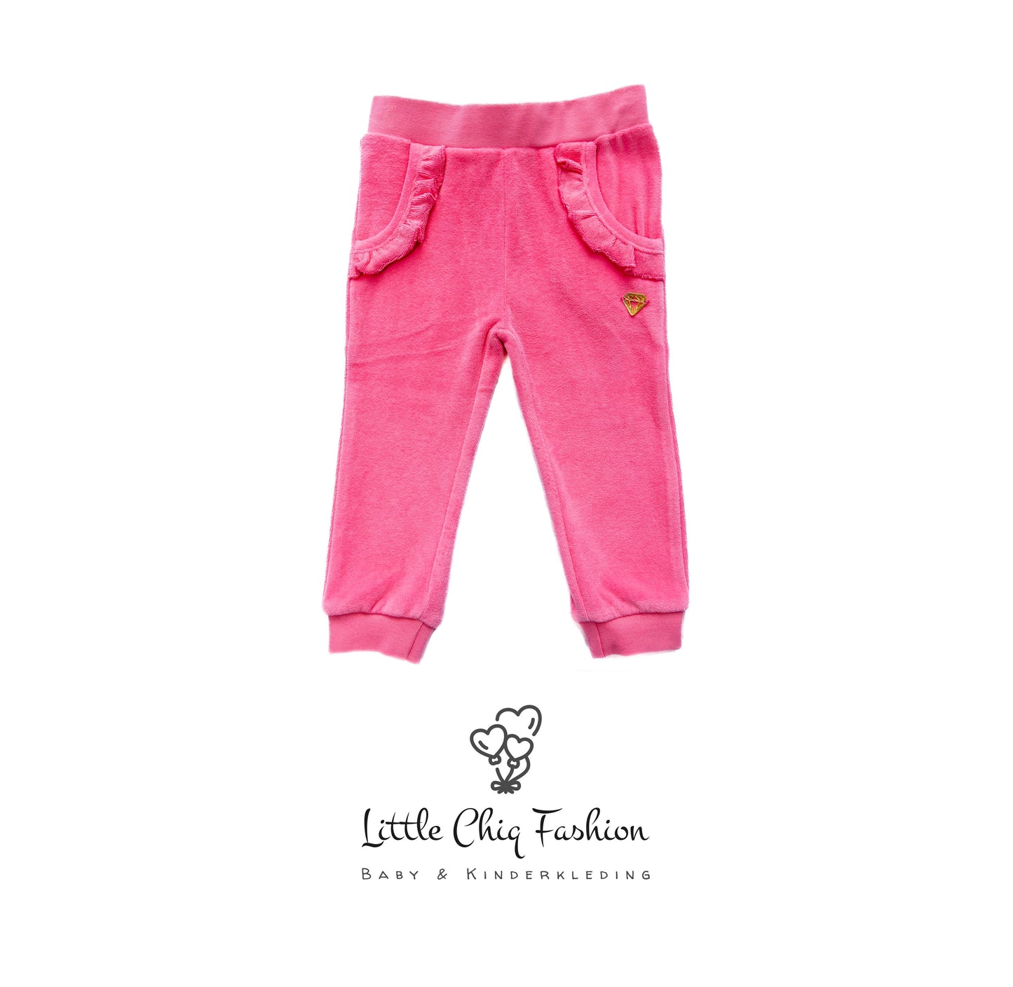 Little Chiq Baby fel rose jogger