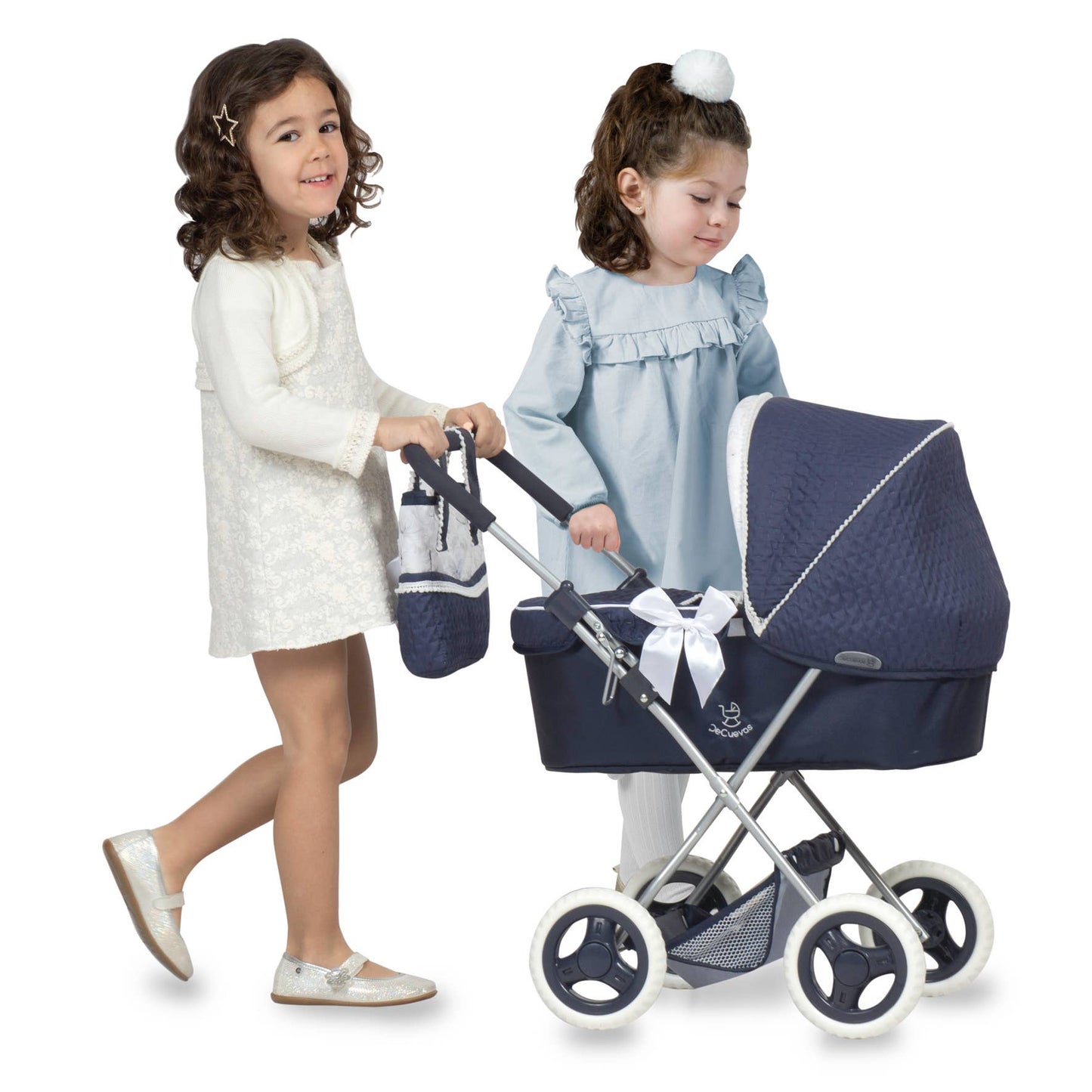 OPVOUWBARE POPPENWAGEN MET PARAPLU