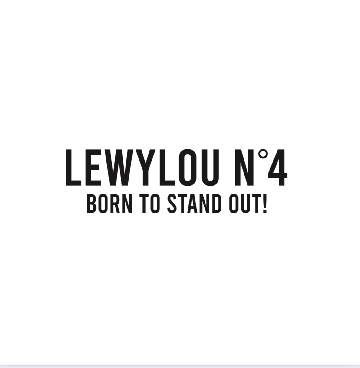 LewyLou NO4 sweat vest