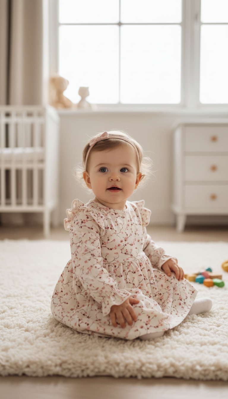 Luxe Babykleding voor Meisjes: Zachtheid met een "Chiq" Factor