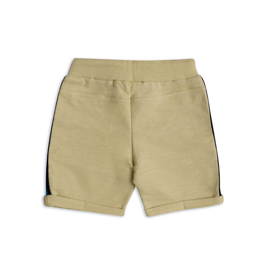 Baby Jongens Shorts "Semolina" (Side Stripe Detail)