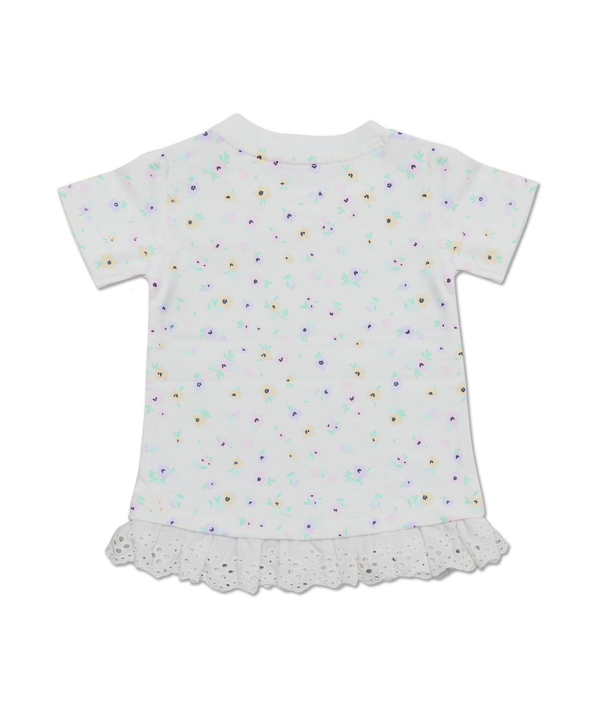 Little Chiq Wit Baby Shirt Bloem Confetti