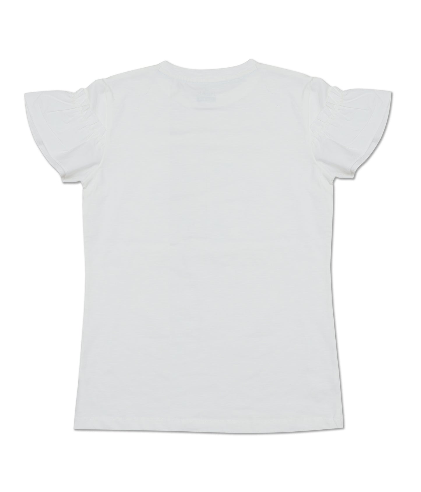 Funkle T-shirt Snow White – Lycra Slub Jersey & Cotton Poplin