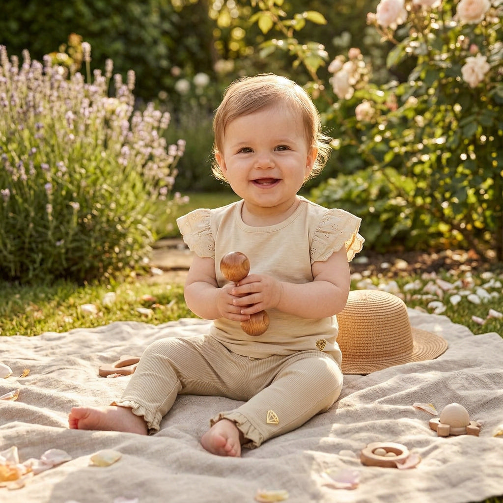 Little Chiq Baby Legging – Sand