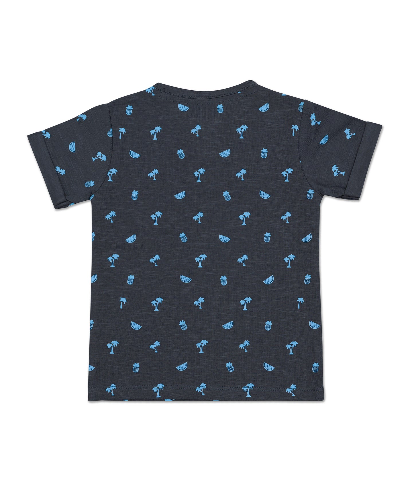 Baby T-shirt "Blue Nights" (Shark/Fish Print)