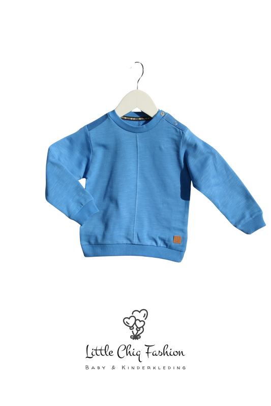Little Chiq Baby Sweater Blauw