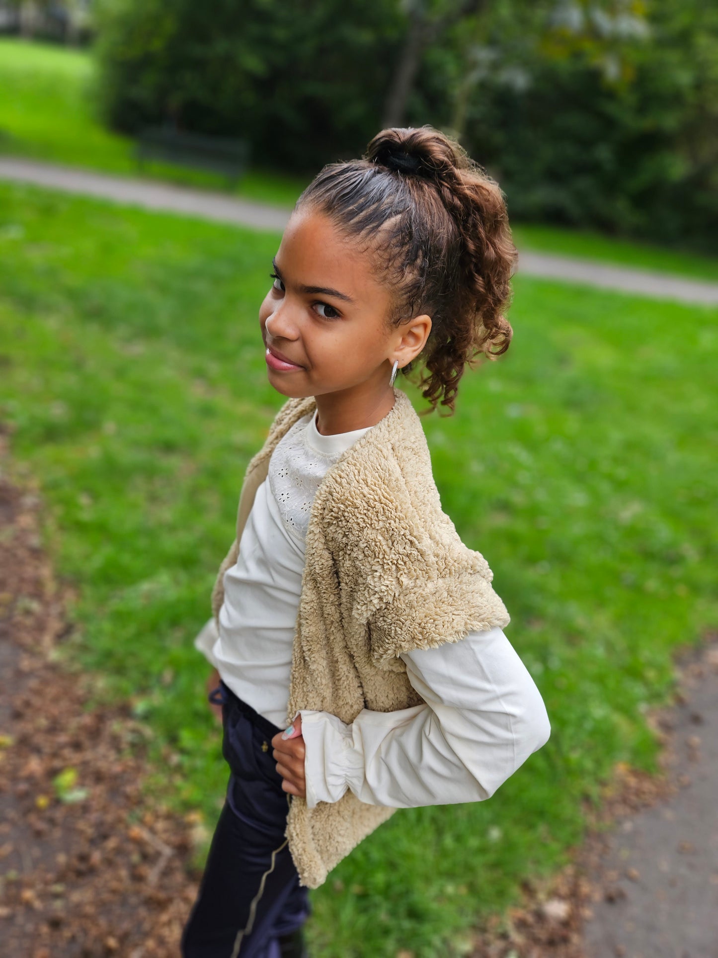 Funkle Girls Teddy Gilet