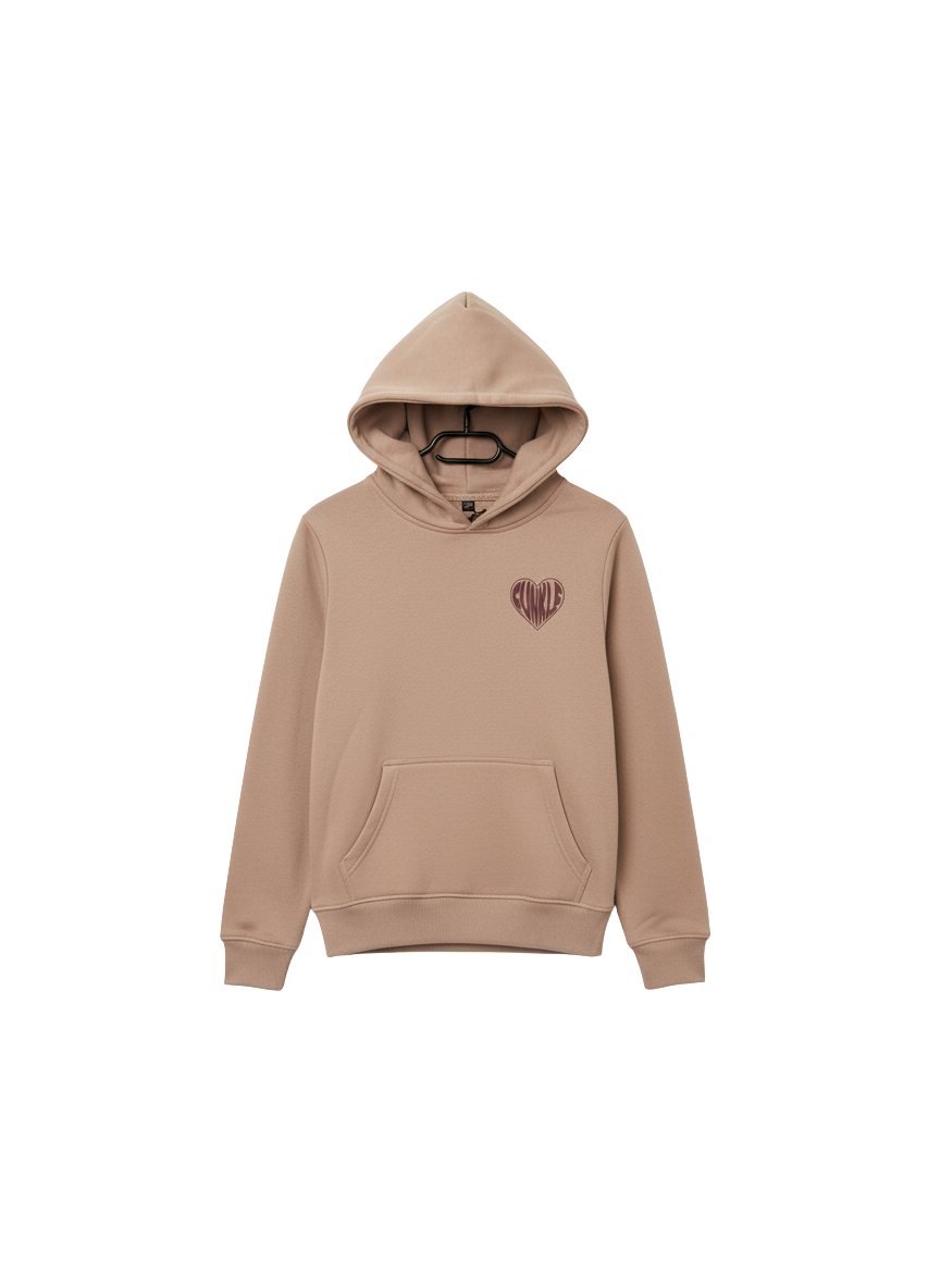 Funkle Hoodie – Oud Roze – Cozy Chic & Speelse Touch
