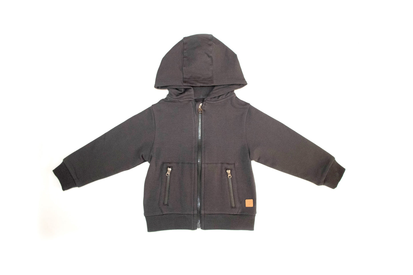 Little Chiq Baby Vest met capuchon antractiet