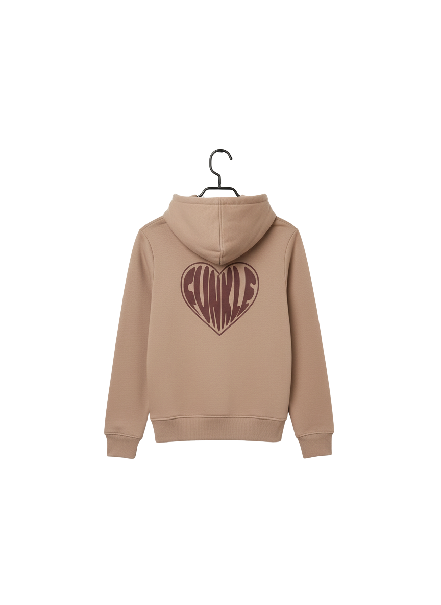 Funkle Hoodie – Oud Roze – Cozy Chic & Speelse Touch