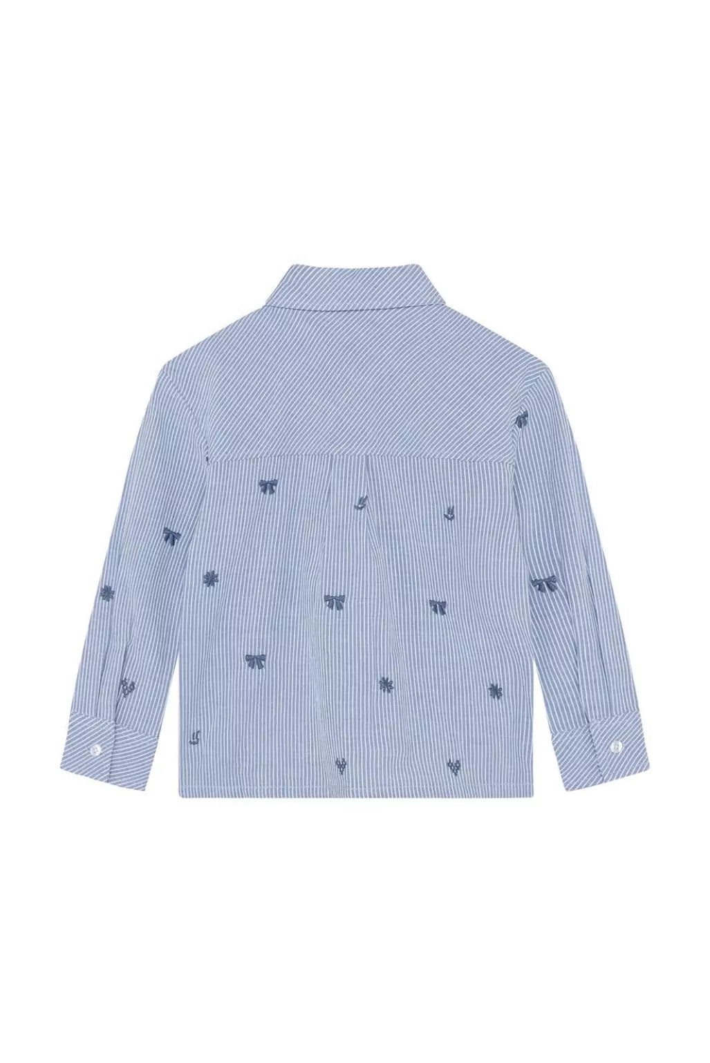 Noppies Blouse stripe - Light Blue