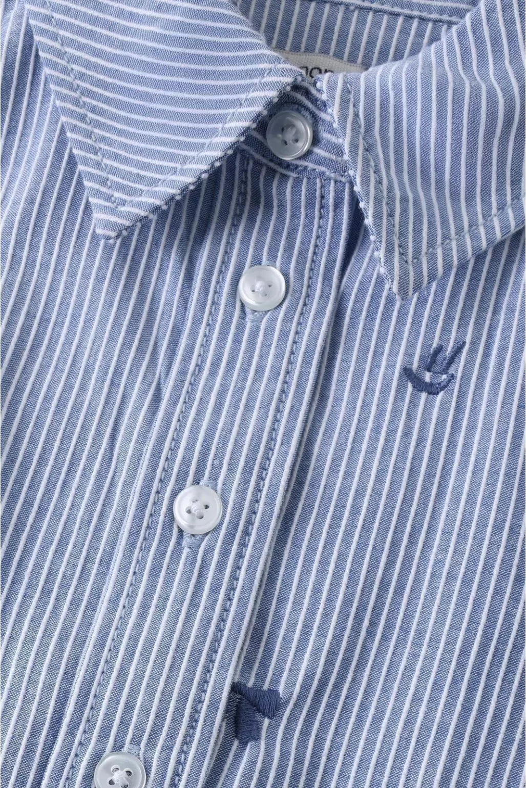 Noppies Blouse stripe - Light Blue