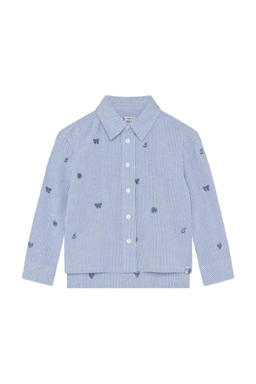 Noppies Blouse stripe - Light Blue