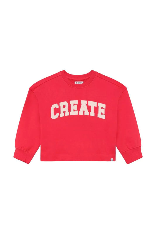 Noppies Sweater Create - Poinsettia