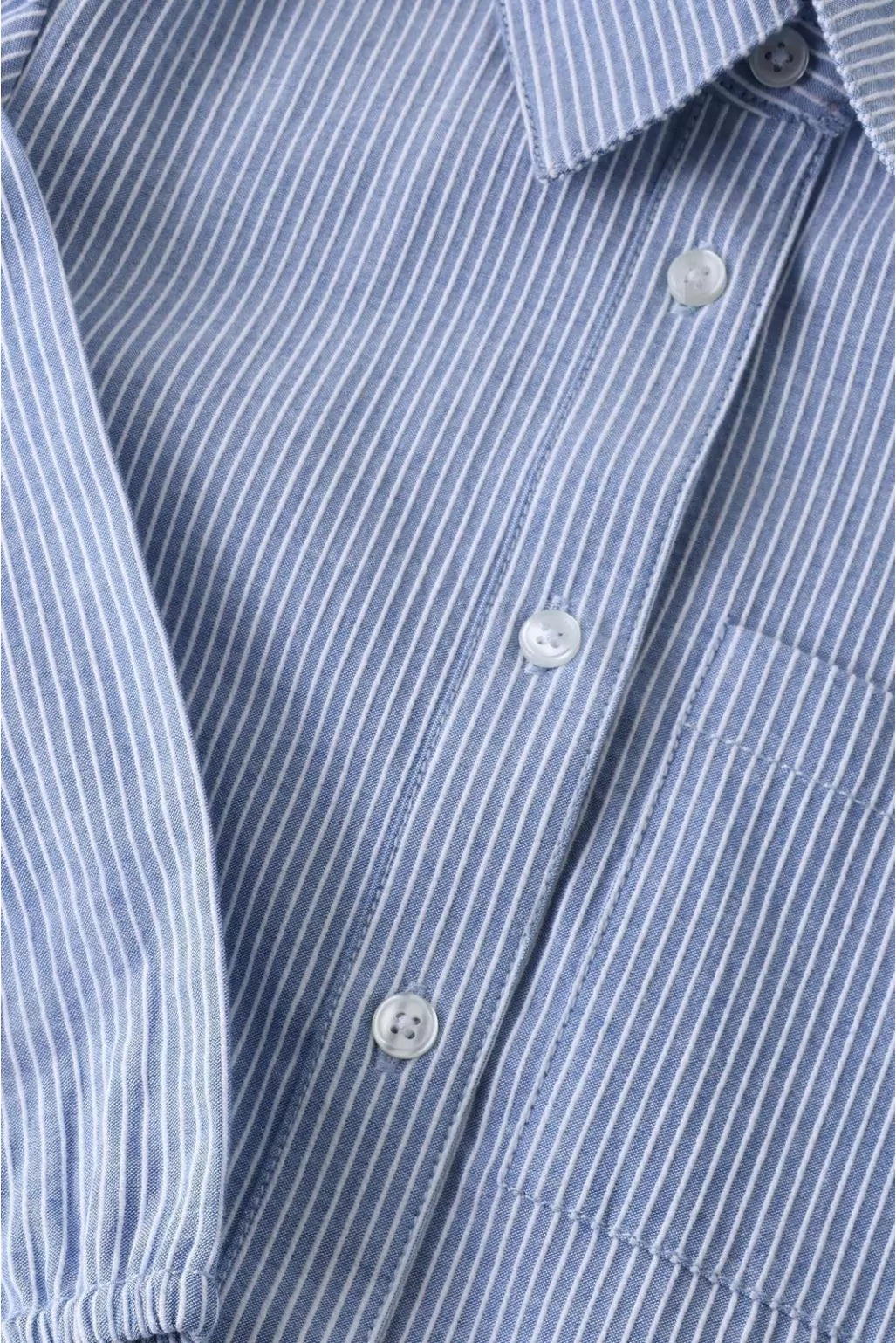 Noppies Jurk stripe - Light Blue