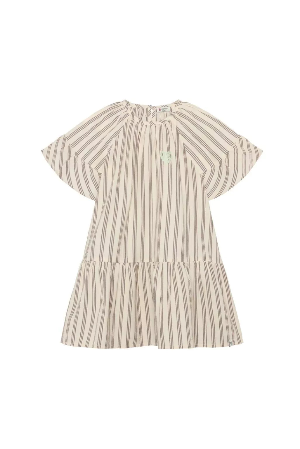 Noppies Jurk stripe - Bone White