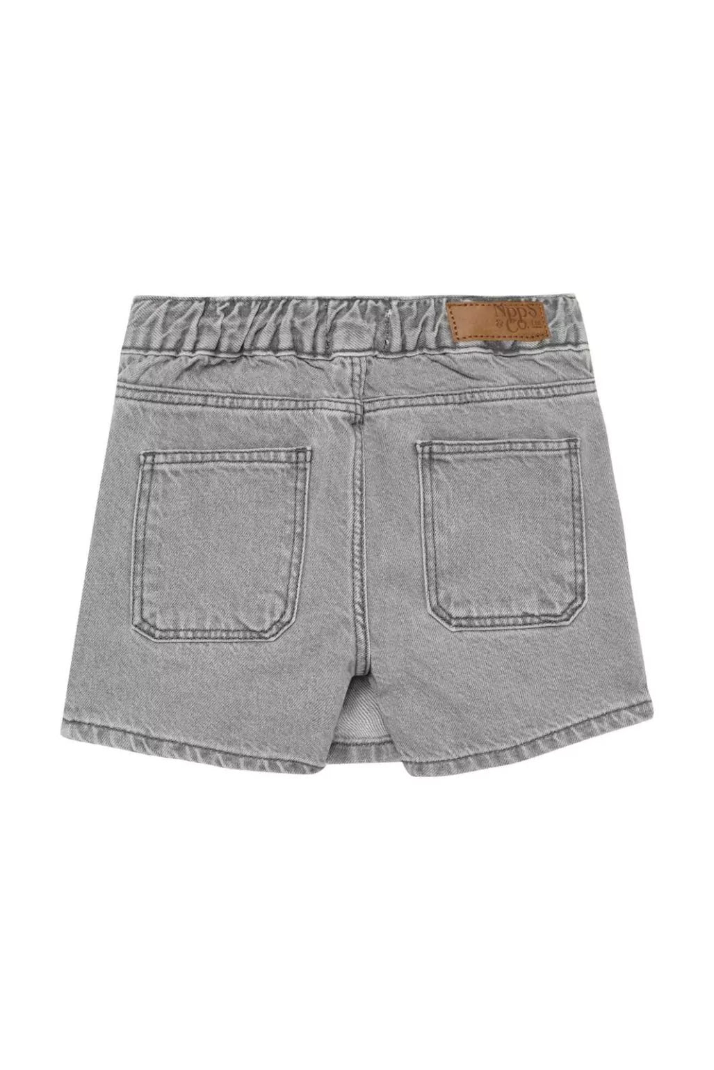 Noppies Korte Broek - Light Grey Denim
