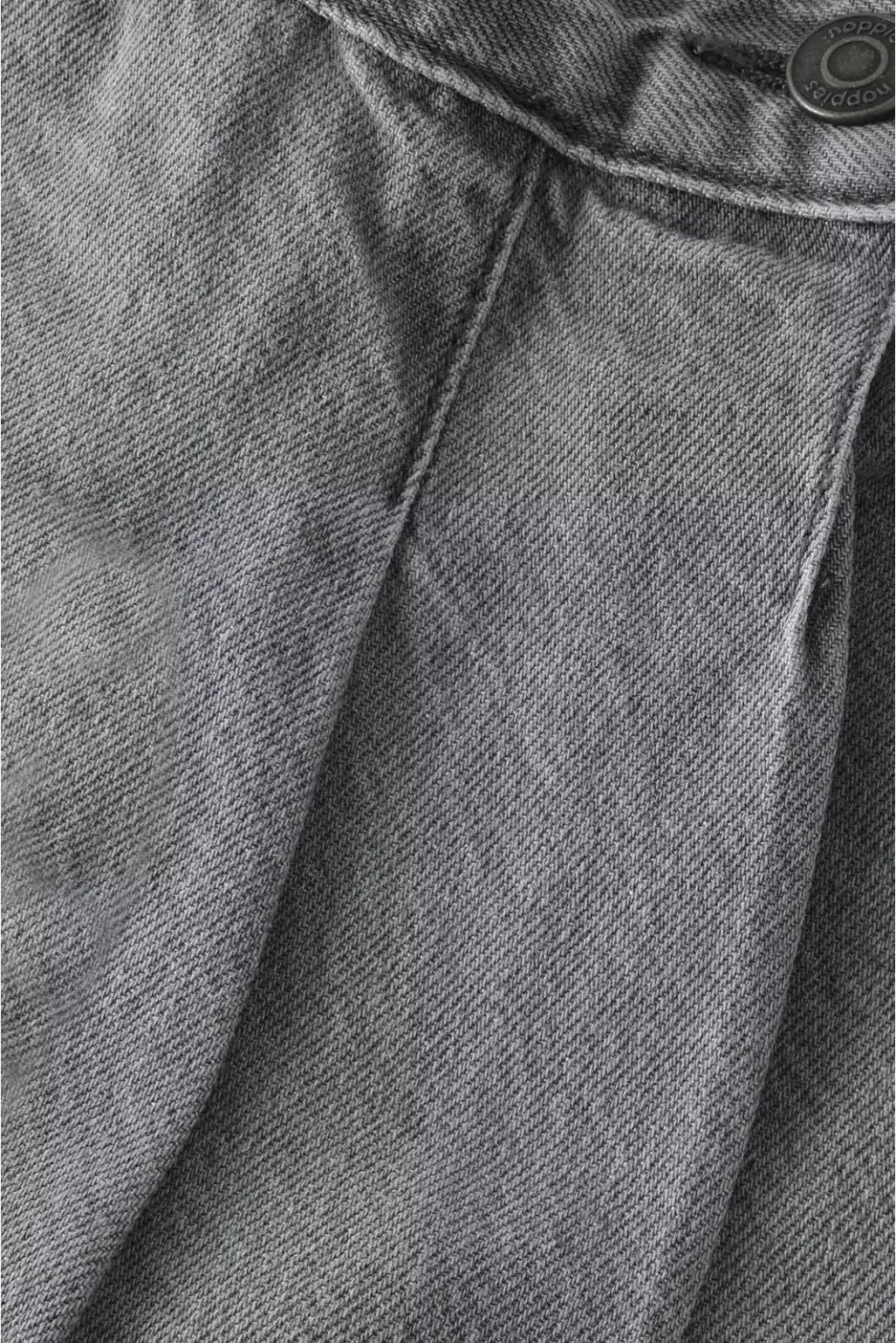 Noppies Korte Broek - Light Grey Denim