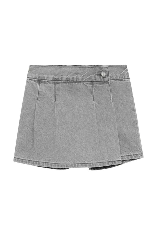 Noppies Korte Broek - Light Grey Denim