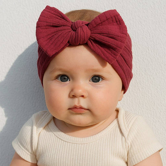 BABY HAARBAND: Bordeaux
