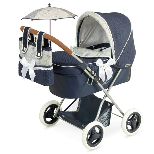 OPVOUWBARE POPPENWAGEN MET PARAPLU
