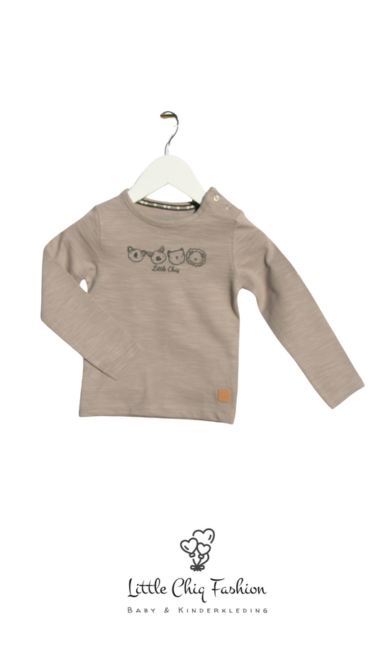 Little Chiq Longsleeve dierenprint