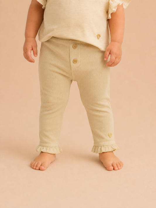 Little Chiq Baby Legging – Sand