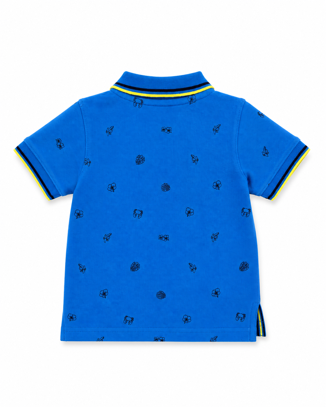 Baby Polo "Malibu Blue" (Lycra Piqué)
