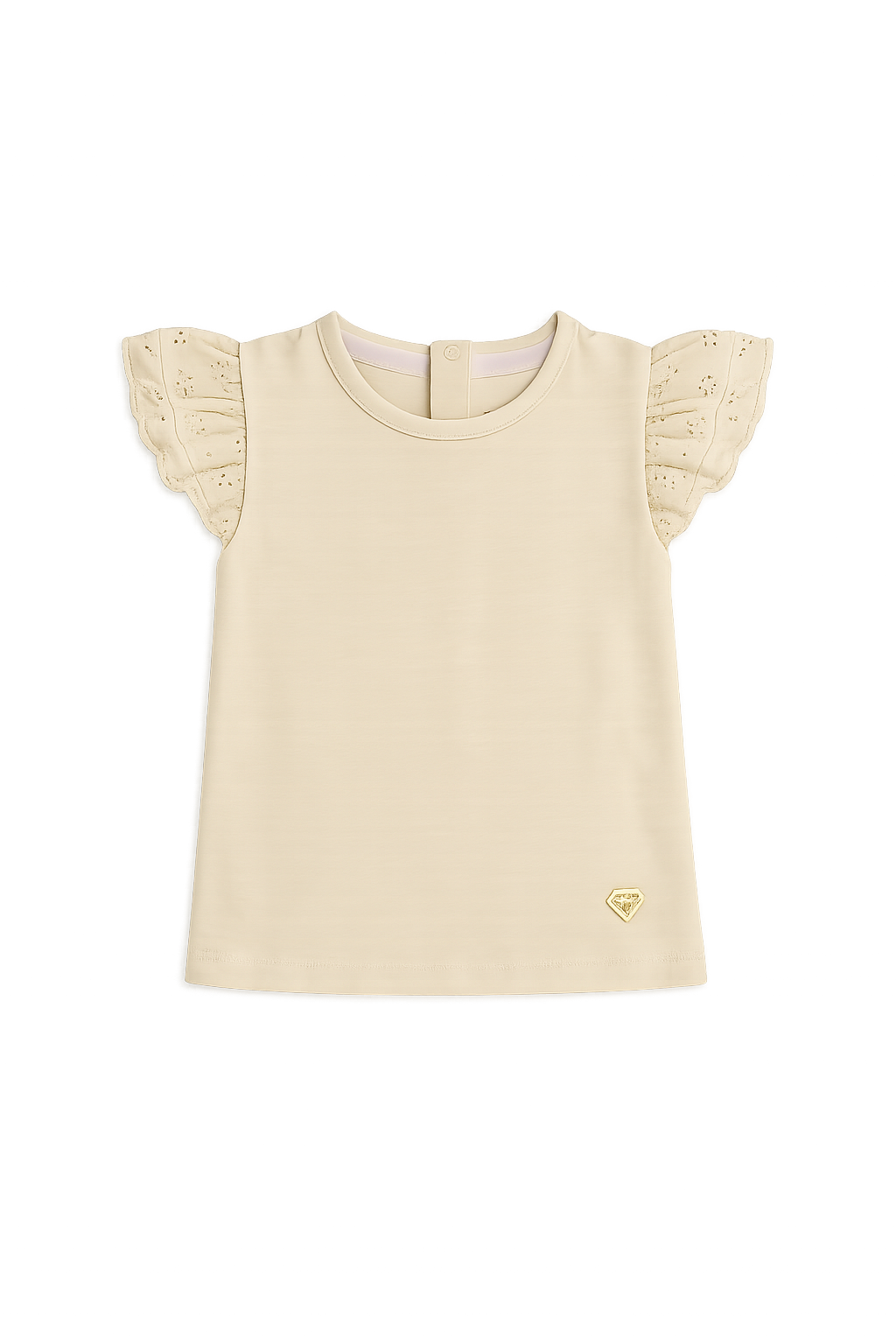 Little Chiq Baby shirt Sand - Beige