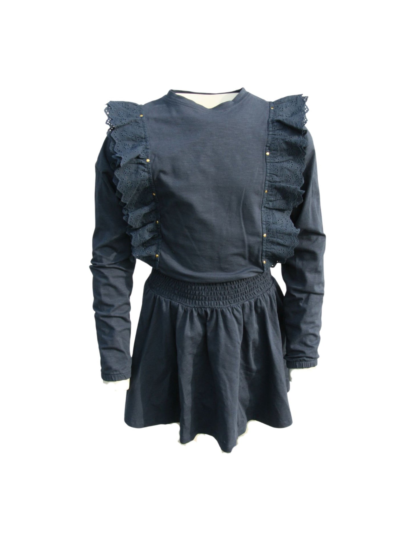 Funkle Girls Jurk donkerblauw