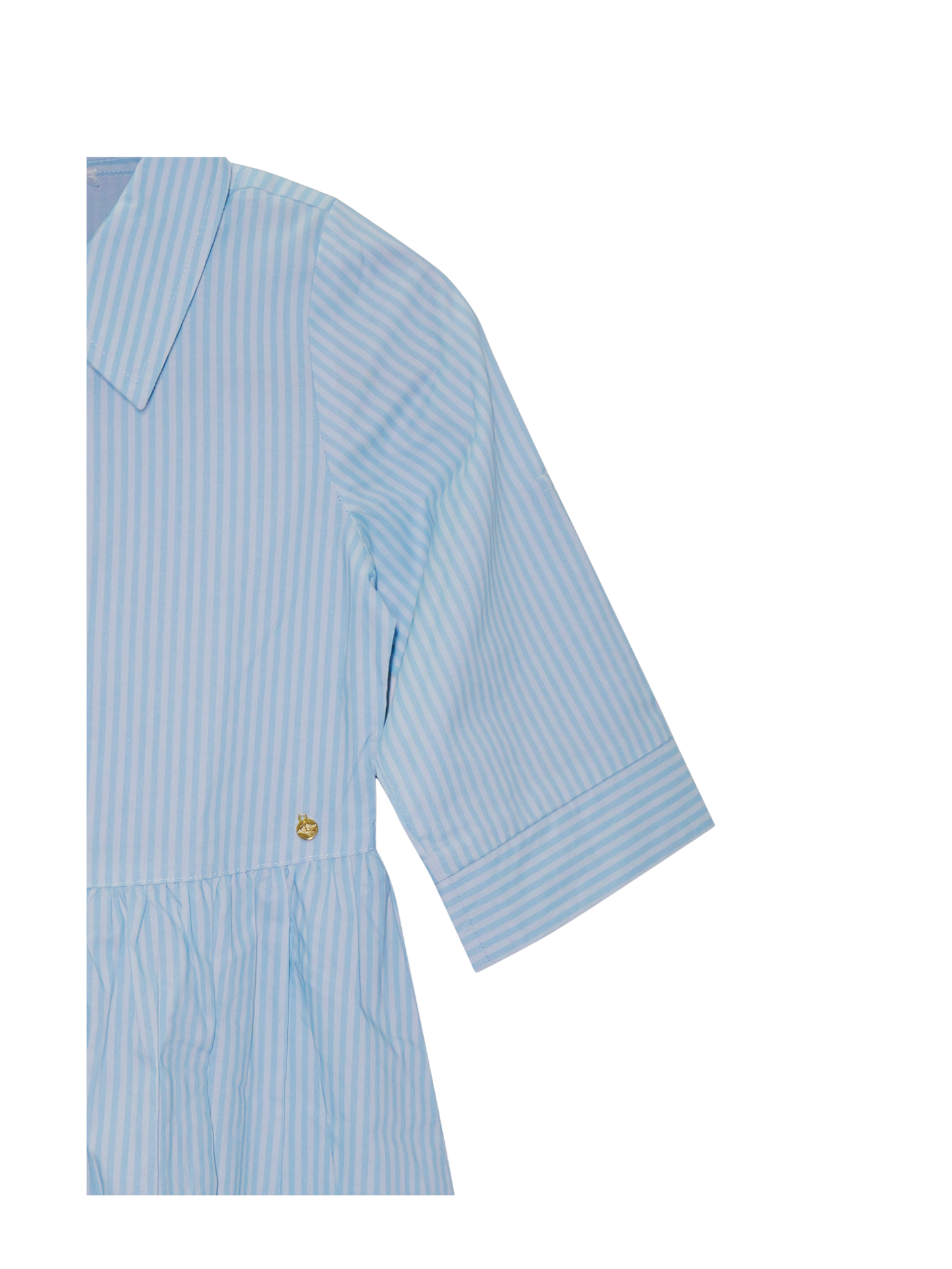 Meisjes Jurk "Starlight Blue" (Cotton Paper Touch Poplin)