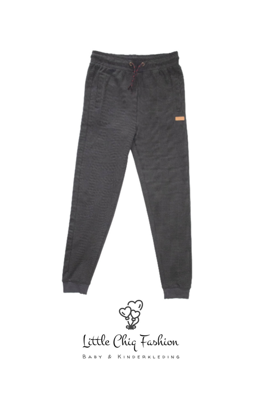 Funkle Boys Jogger met een fijn ruitje