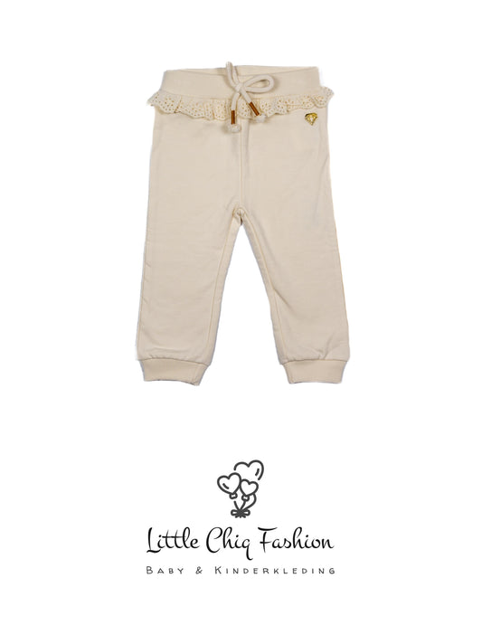 Little Chiq Baby Beige joggingbroek