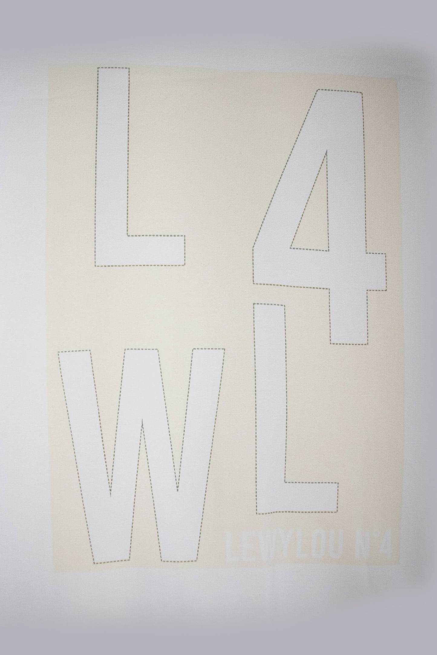 LEWYLOU Sweater met opdruk