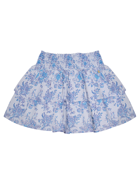 Meisjes Rok "Mood Indigo" (Cotton Poplin AOP)