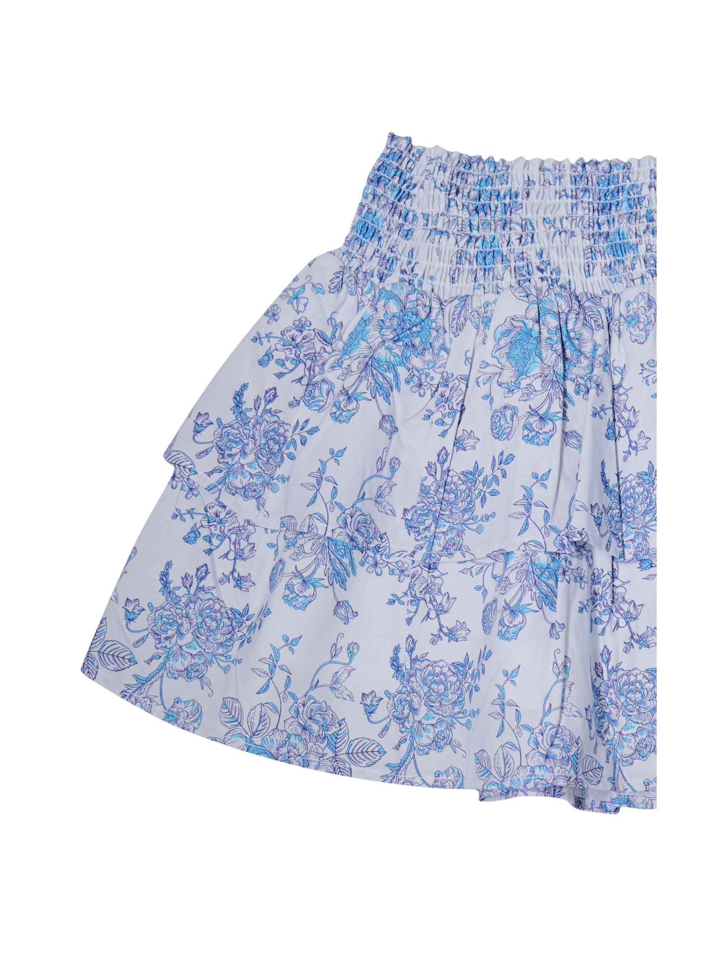 Meisjes Rok "Mood Indigo" (Cotton Poplin AOP)
