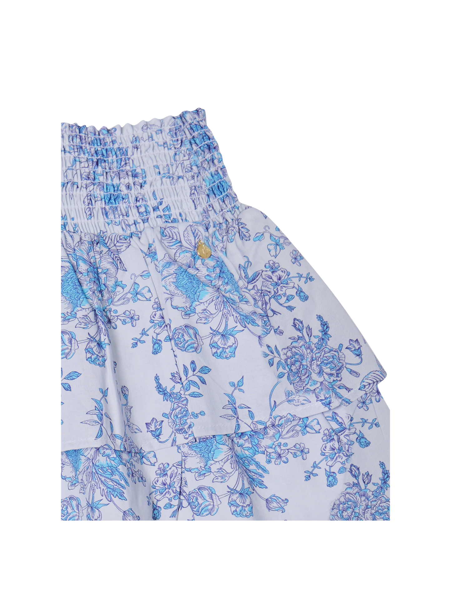 Meisjes Rok "Mood Indigo" (Cotton Poplin AOP)