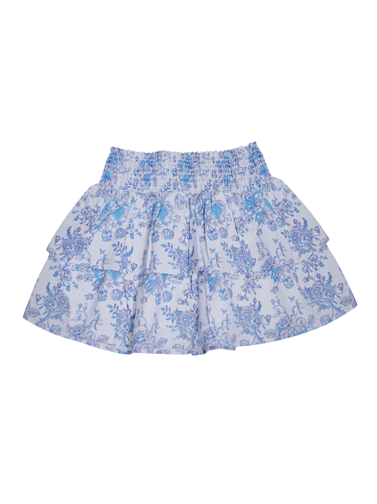 Meisjes Rok "Mood Indigo" (Cotton Poplin AOP)