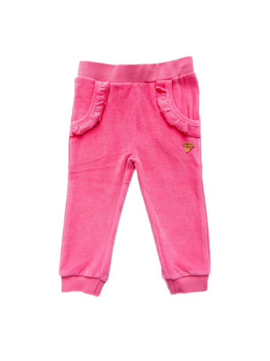 Little Chiq Baby Jogger Fel Rosé – Velvet Touch met Ruffles – Exclusief Comfort
